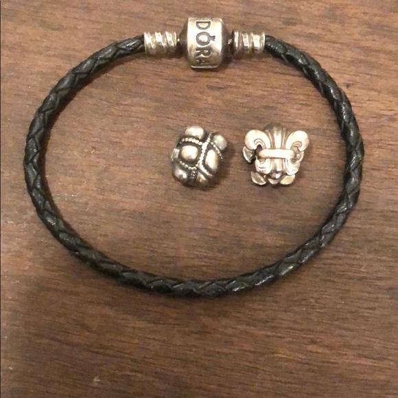 Pandora Jewelry - Pandora Bracelet and two charms